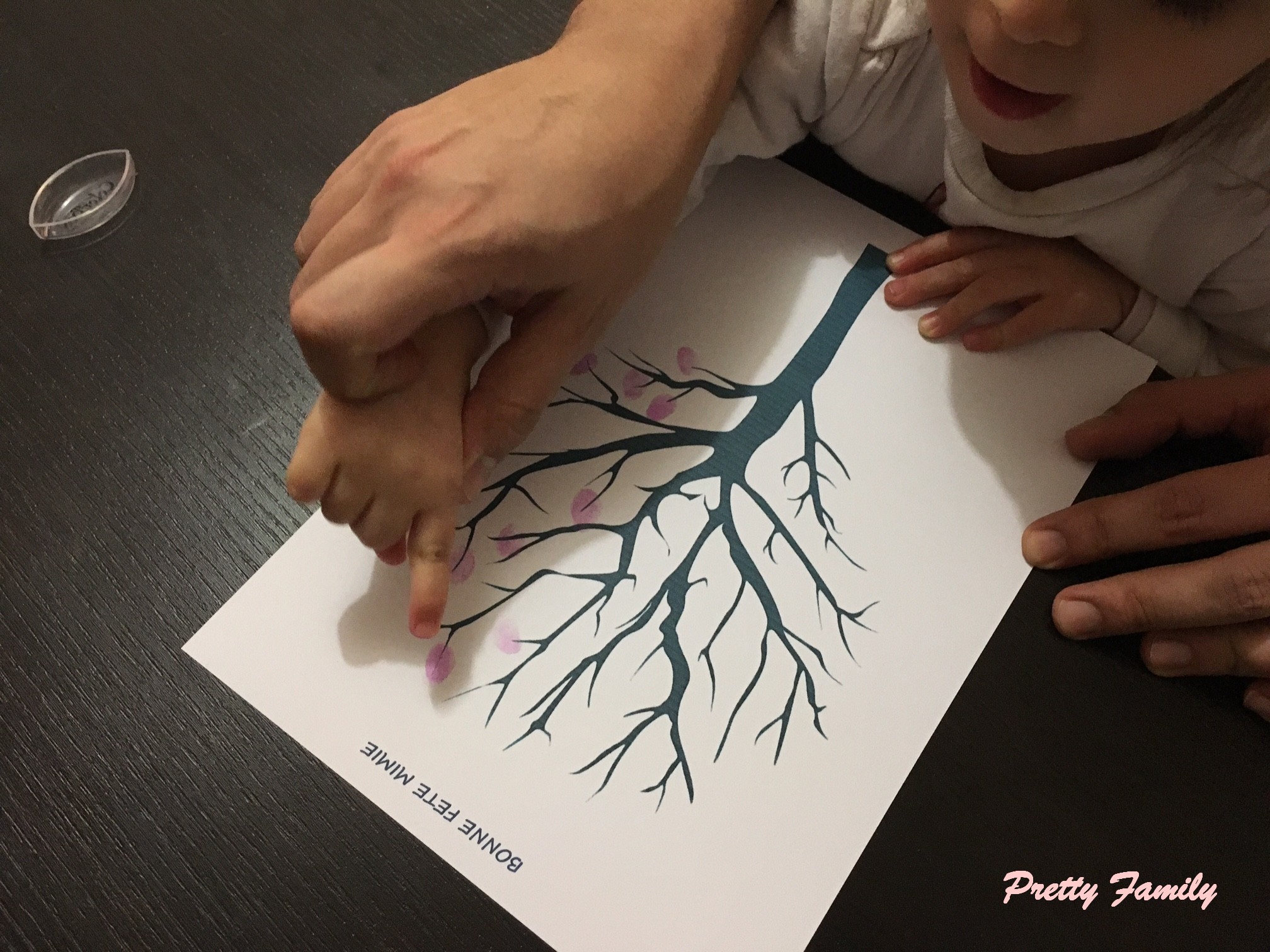 L'arbre à empreintes - DIY - Pretty Family