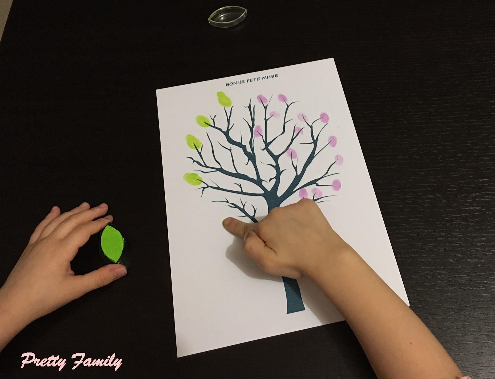 L'arbre à empreintes - DIY - Pretty Family